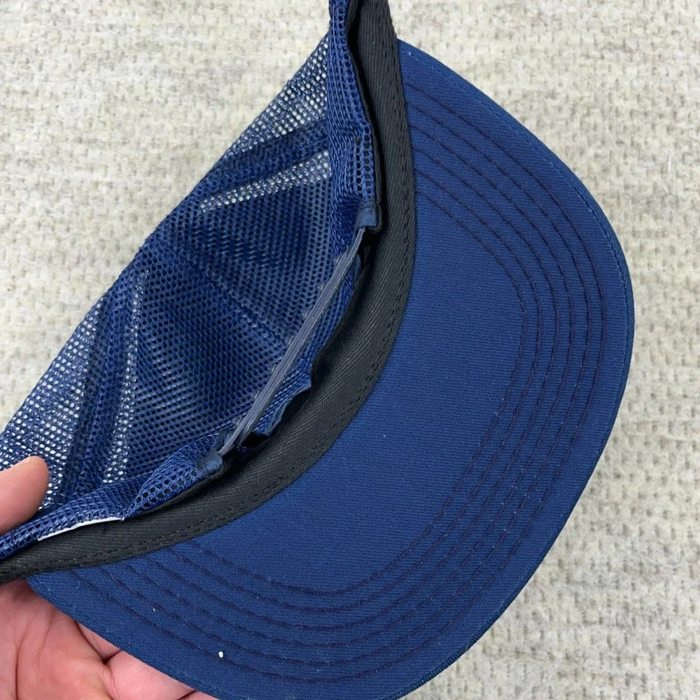 Vintage Southern States Trucker Hat Cap Snapback Made In USA Farm 90s Farm‎ Blue